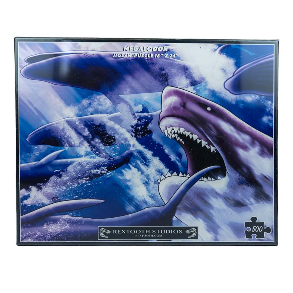 Magalodon Jigsaw Puzzle by Rextooth Studios