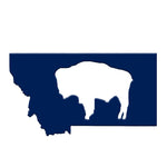 Montana Buffalo Magnet - dark blue