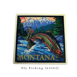 Fly Fishing Coaster by Lantern Press