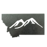 Montana Mountains Magnet - Graphite