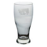 Gift that special someone the Etched Pilsner Glass by Lester Lou Designs and make every night a bar night!