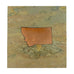 Montana State Slate and Copper Trivet by Momadic