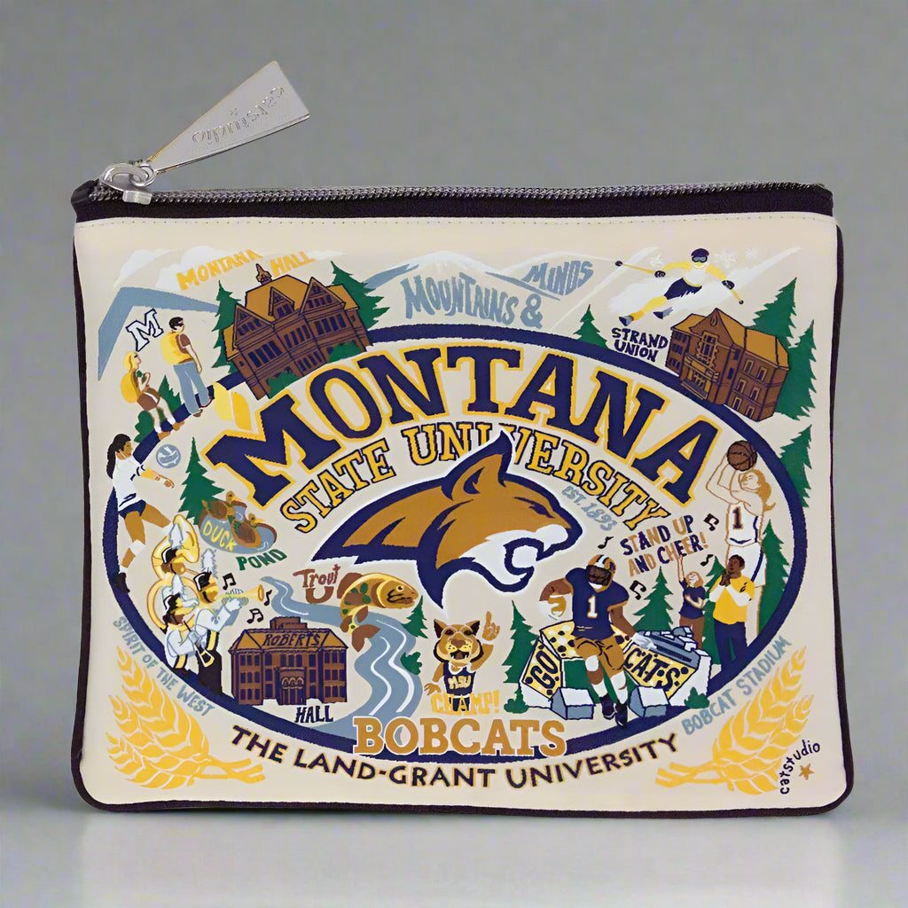 Montana State University Pouch by CatStudio
