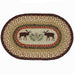 Moose Pinecone Placemat by Capitol Earth Rugs