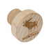 The Montana Wine Topper by Tangico adds a wonderful country feeling to your wine bottles.