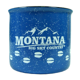 Montana Elk Tracks Campfire Coffee Mug