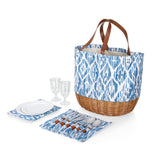 Moroccan Watercolor Promenade Picnic Basket