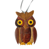 The Wood Owl Ornament by The Handcrafted is the perfect ornament for any farmer or person that loves owls!