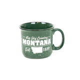Green Montana Campfire Coffee Mug