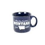 Navy Montana Campfire Coffee Mug