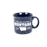 Navy Montana Campfire Coffee Mug