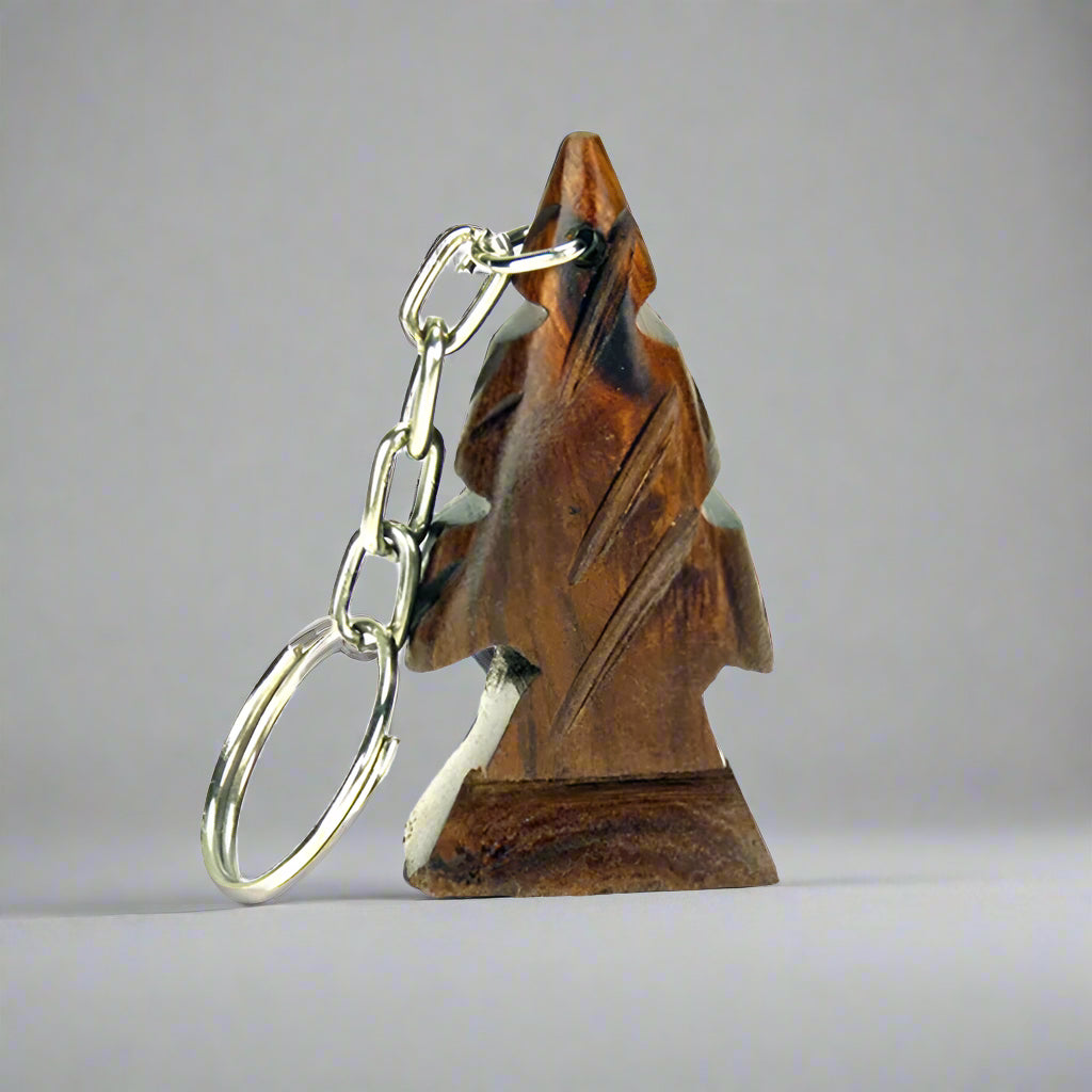 The perfect simple Montana souvenir is definitely the Pine Tree 3D Keychain by Earthview, Inc. This keychain will warm your heart with fond memories every time you look at it. Each one of these ironwood figurines is hand-carved. Earthview is also and ethically-minded company.