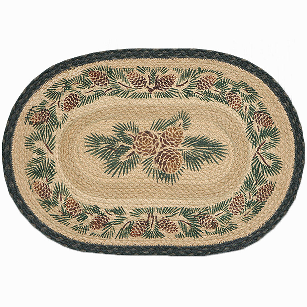Pinecone Placemat by Capitol Earth Rugs