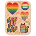 Pride Mini Pack Color Maple Stickers