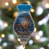 Rosemary Millett Alpine Morning Christmas Ornament by Inner Beauty