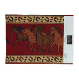 Running Horses Runner by Kinara Fine Weavings