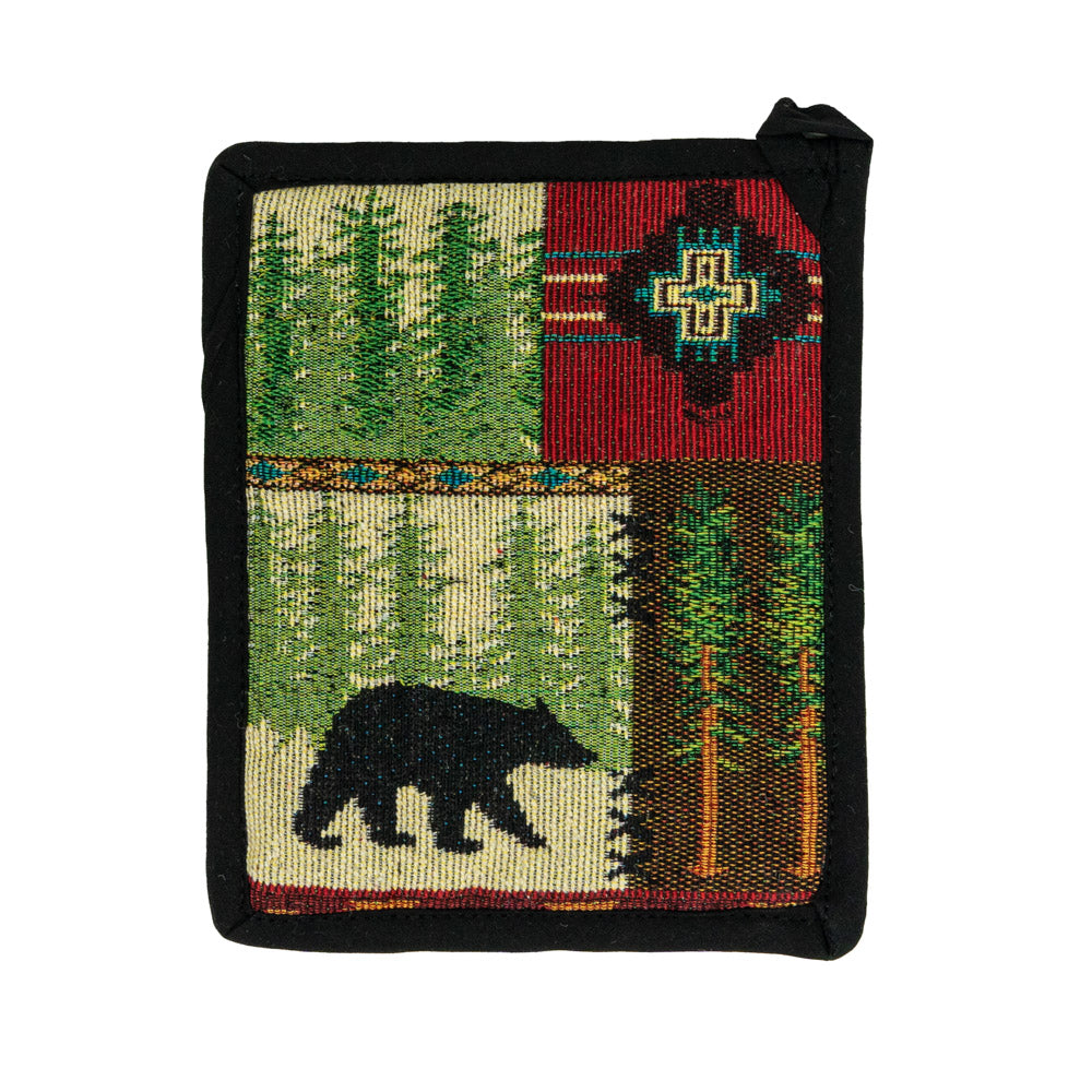 Rustic Bear Pot Holder by Kinara Fine Weavings