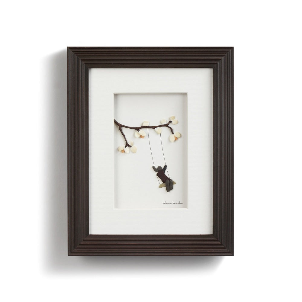 Whether it was in a city park or on the family farm it was possible to have fun almost anywhere. Sharon Nowlan's Time to Play Wall Decor by Demdaco brings back memories of our favorite thing to play on, the swings!
