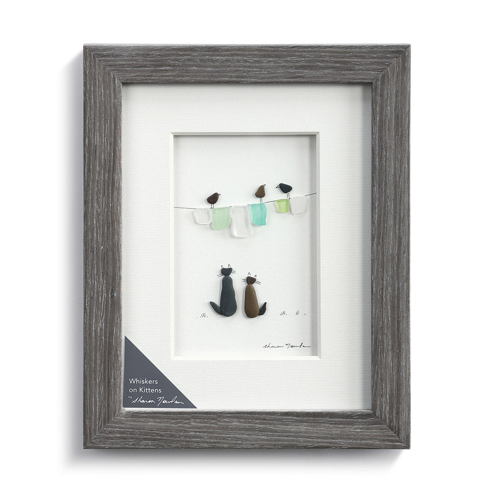 Sharon Nowlan Whiskers on Kittens Wall Art by Demdaco