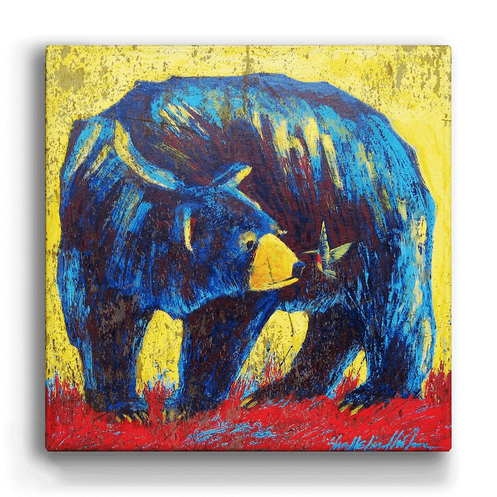 Shelle Lindholm Nosey Neighbor Metal Box Art from Meissenburg Designs