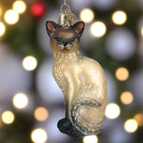 Siamese Cat Ornament by Old World Christmas