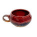 Fire Hole Pottery Red Soup Bowl