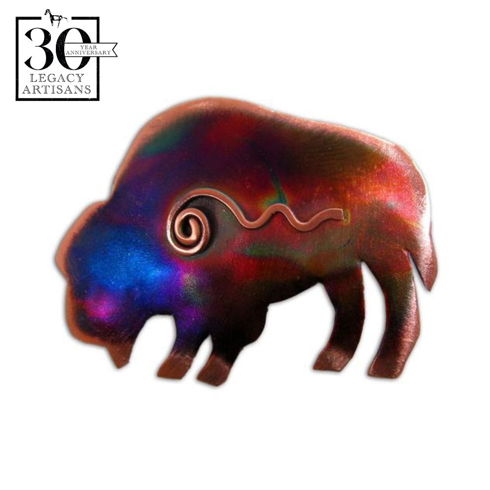 Swirl Copper Pin by John Rose (5 options)