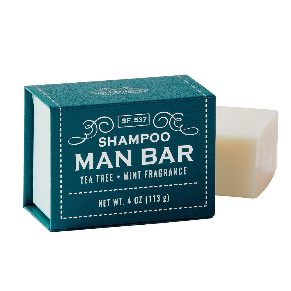 Tea Tree and Mint Shampoo Man Bar