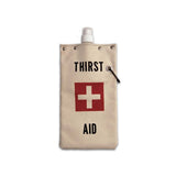 Now you can take a whole bottle with you wherever you go with the Thirst Aid Wine and Water Bottle by Toteable!