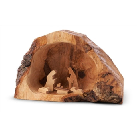 The Tree Root Cave Grotto by Earthwood comes to us directly from Bethlehem and is crafted by a four generation family that puts their hearts into everything they make.