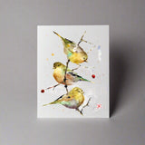Dean Crouser Triple Gold Greeting Card