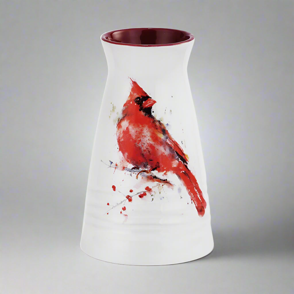 Dean Crouser Redhead Cardinal Vase