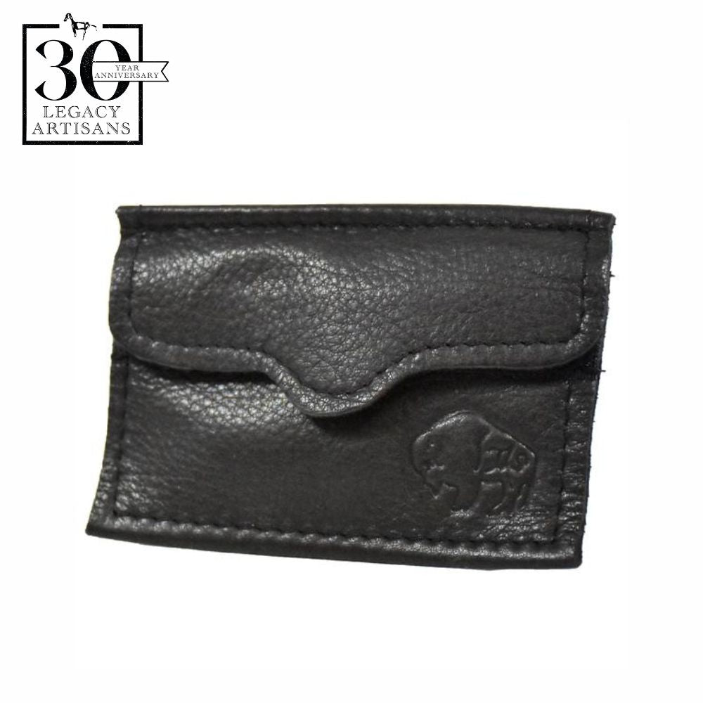 Velcro Coin Purse by The Leather Store