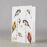 Dean Crouser Wild Birds on a Branch Watercolor Card