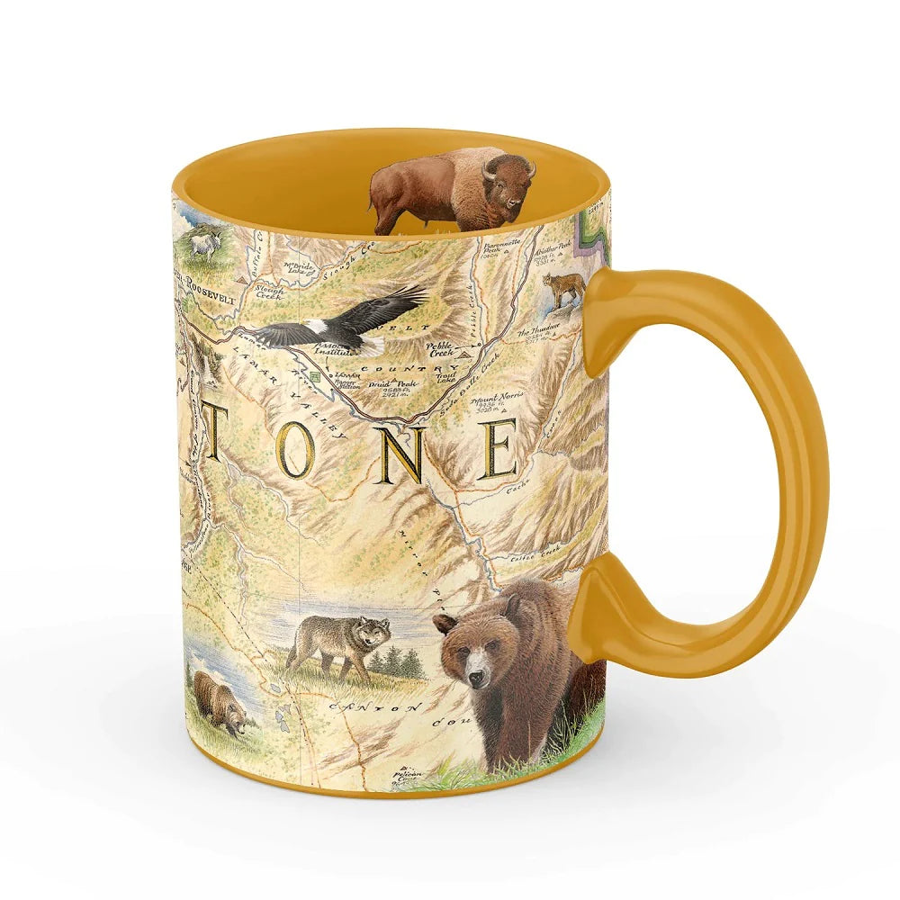 Map Color Mug by Xplorer Maps (2 Styles)