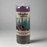 Yellowstone National Park Huckleberry Bottle Candle by Sunshine Can-dles