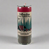 Yellowstone National Park Sweet Flathead Cherry Bottle Candle by Sunshine Can-dles