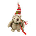 Hedgey the Hedgehog by Oak Street Wholesale is a Christmas themed hedgehog who dons his favorite holiday scarf and hat before journeying out in the cold.