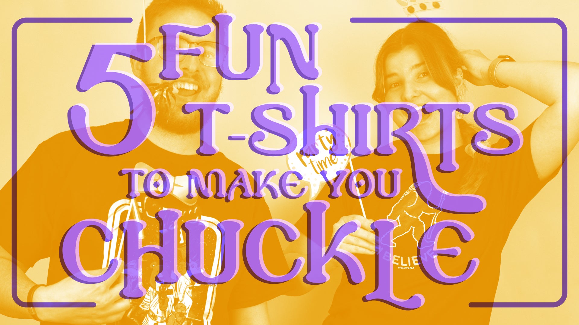 5 Fun T-Shirts to Make You Chuckle!
