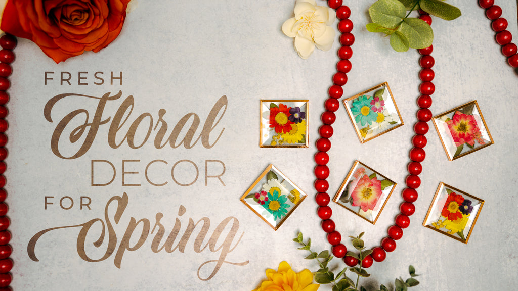 Fresh, Floral Home Decor for Spring