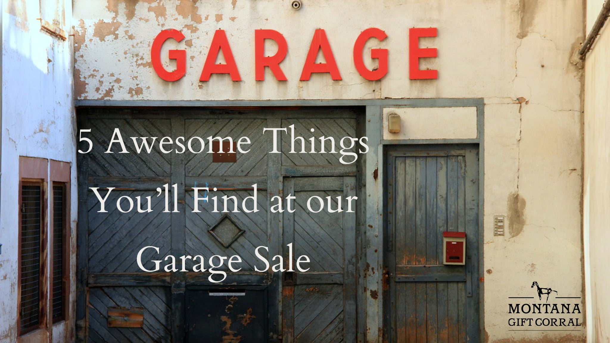 Five Awesome Things You'll Find at our Garage Sale
