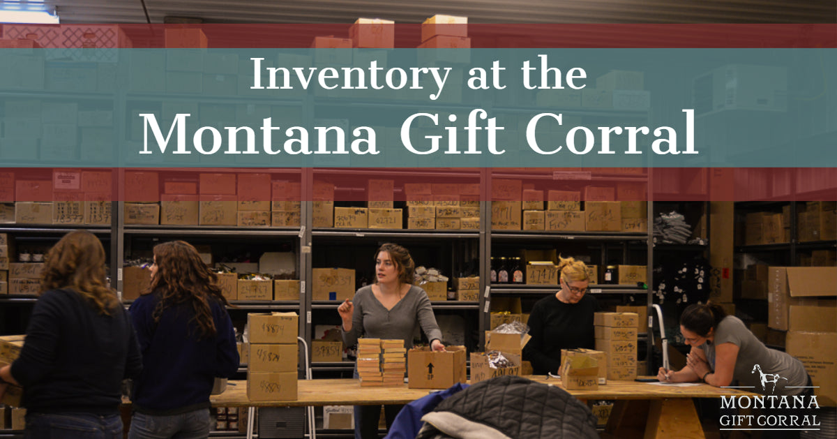 Inventory at the Montana Gift Corral