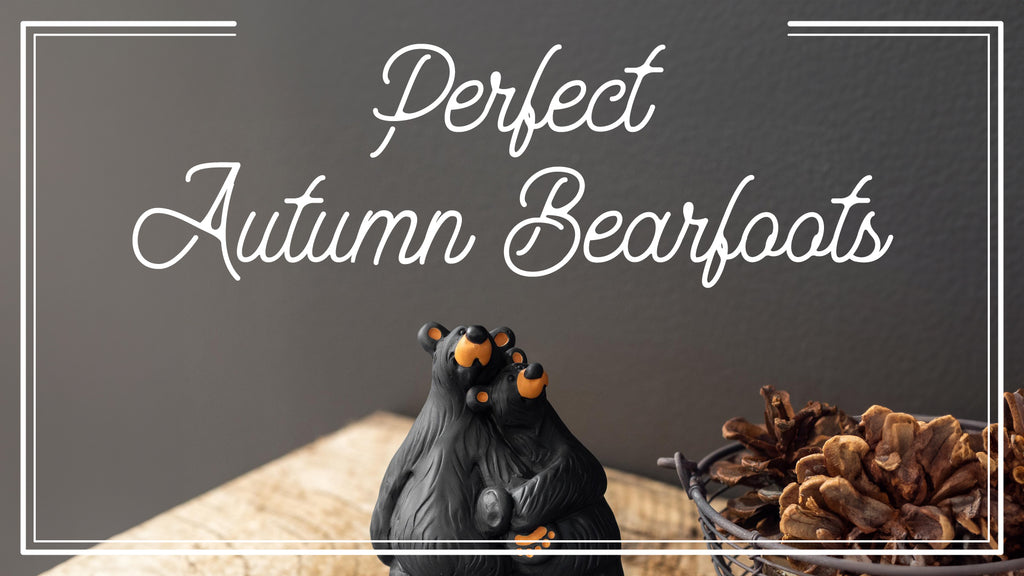 Perfect Autumn Bearfoots Bears Figurines!