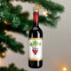 Wine Bottle Ornament