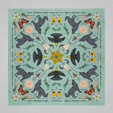 The Bison Range Montana Bandana by Field Guide Designs