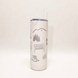 Bozeman Landmarks 360 Engraved Soft Matte Tumbler by Montana Gift Corral