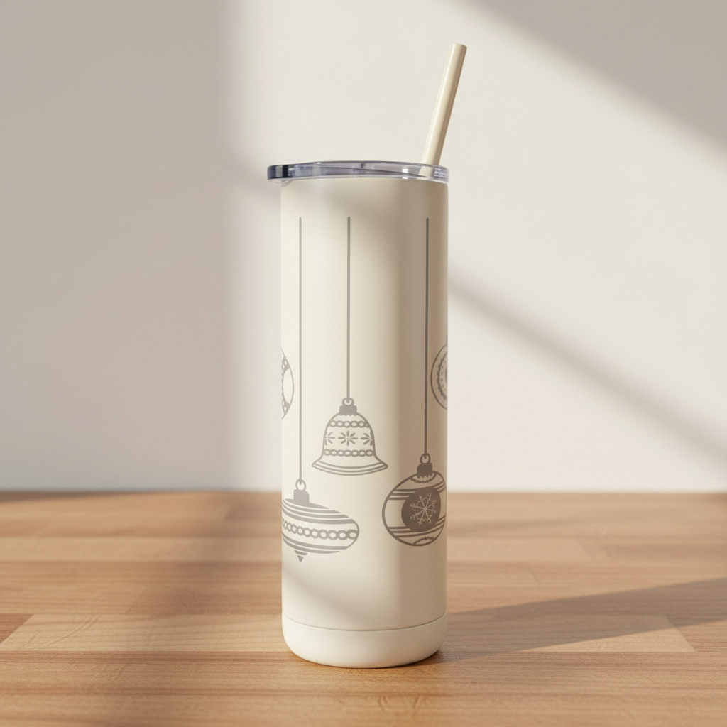 uncluttered kitchen with off-white wall background, on butcher block countertop, with soft light from window