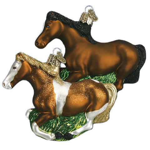 Horse Ornament by Old World Christmas (8 Styles)