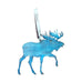 Moose Stainless Steel Hammered Ornament by Art Studio Company (5 Colors, 3 Sizes)