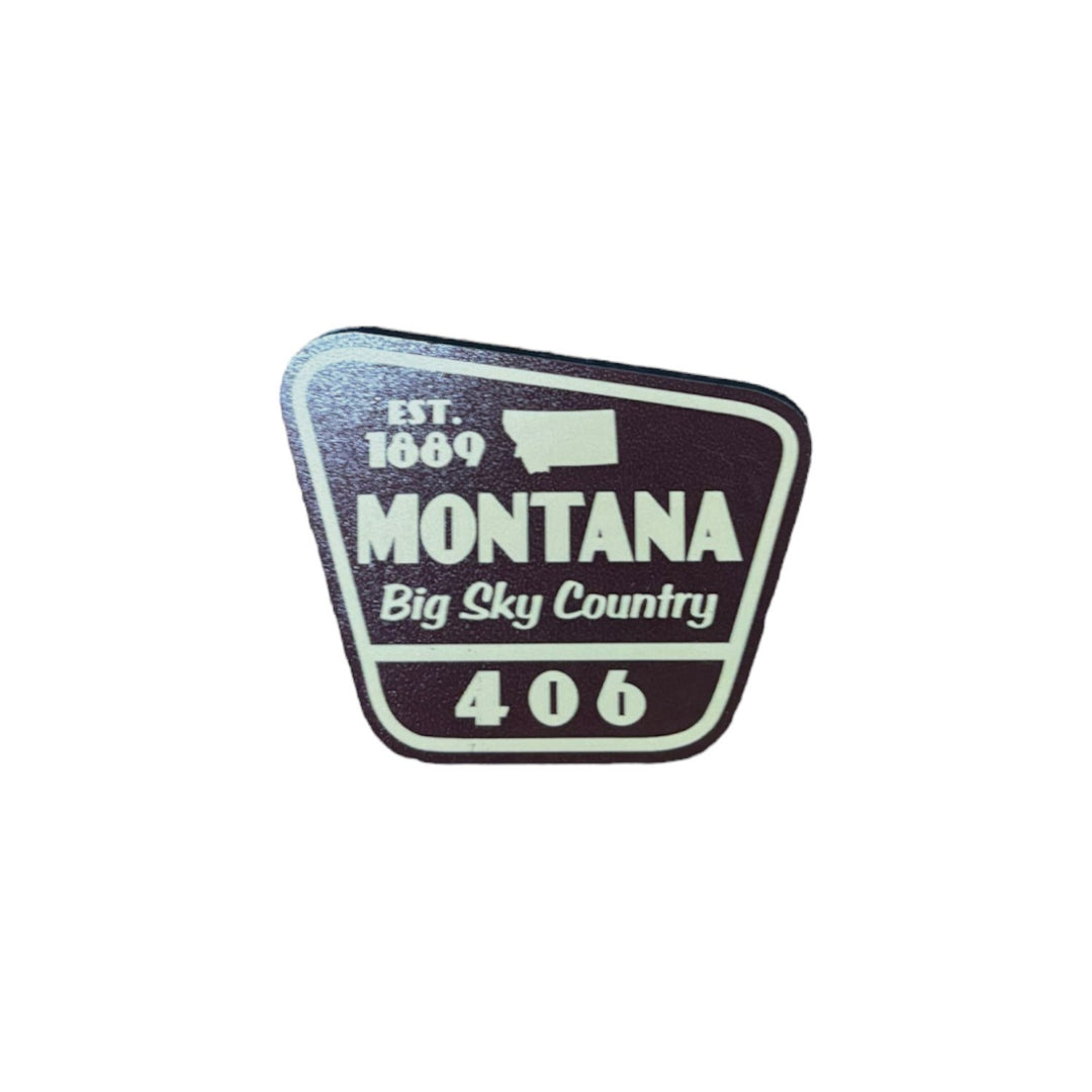 MT Park Sign Magnet with Mountains Magnet by The Hamilton Group ...